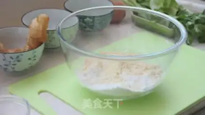 Make Pancake fruit step 1