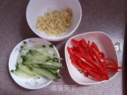 Make Spicy hands tore chickens step 2