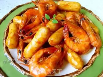 Make Cheese and shrimp step 11