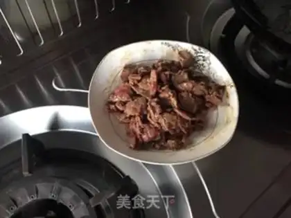 Make Sour pepper beef step 4