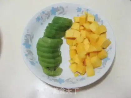 Make Butter fruit cake step 1