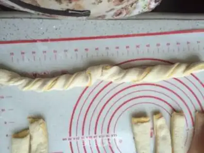 Make Double rolls step 9