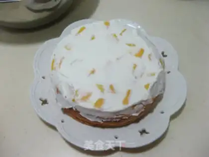 Make Butter fruit cake step 6
