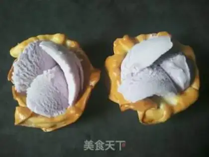 Make Blueberry ice cream step 6