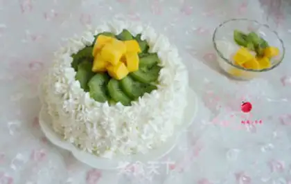 Make Butter fruit cake step 12