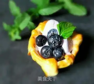 Make Blueberry ice cream step 9