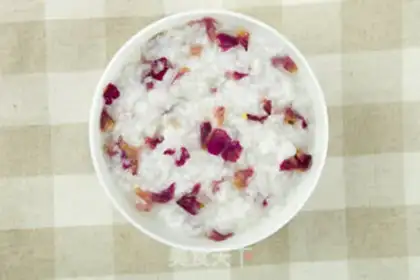 Make Rose porridge step 3
