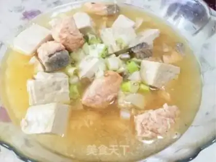 Make Tofu with salmon step 6