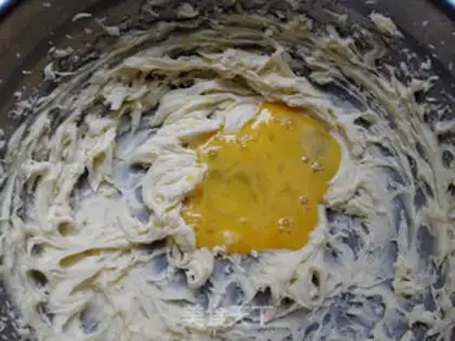 Make Blueberry cheese step 1