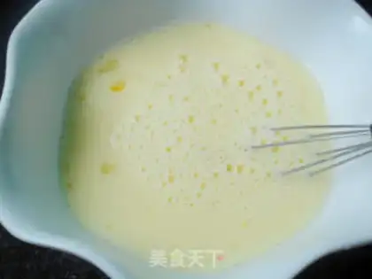 Make Shell egg pudding step 3