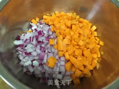 Make Curry beef rice step 1