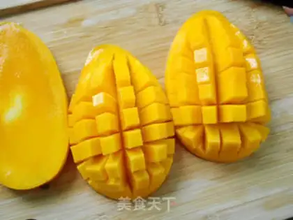 Make Milk Mango Simirou step 3
