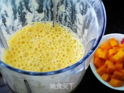 Make Milk Mango Simirou step 4