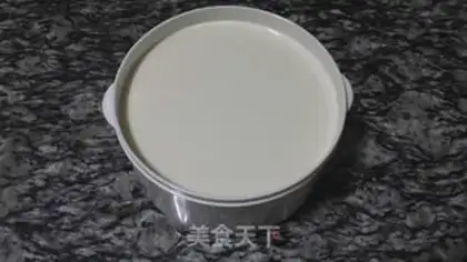 Make A casserole, bean curd step 3