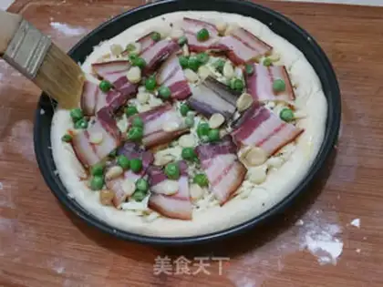 Make Meat pizza step 13