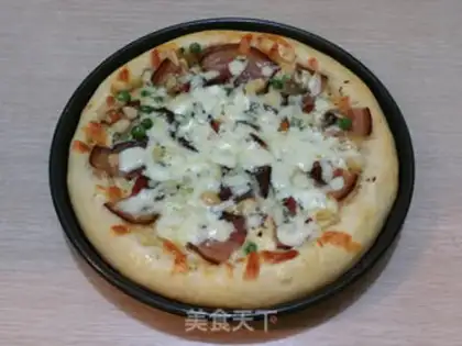 Make Meat pizza step 16