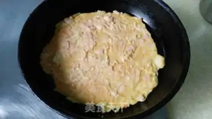 Make Old cucumber egg pancakes step 6