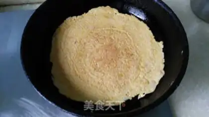 Make Old cucumber egg pancakes step 7
