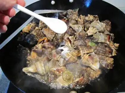 Make Spicy little conch step 7