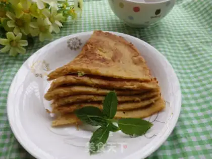 Make Old cucumber egg pancakes step 8