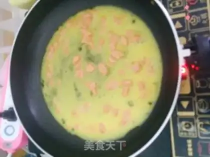 Make Ham and eggs step 3