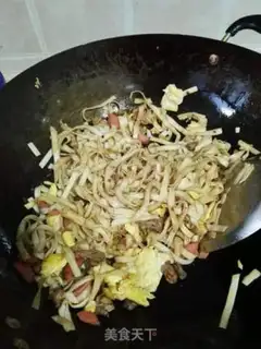 Make Fried noodles step 8