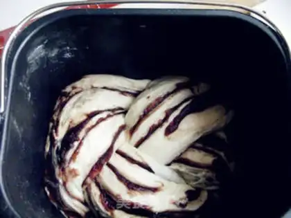 Make Bean sand bread (bread machine version) step 14