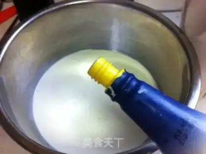 Make Rose ice cream step 6