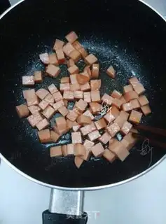 Make Ham bean slag pancakes step 5