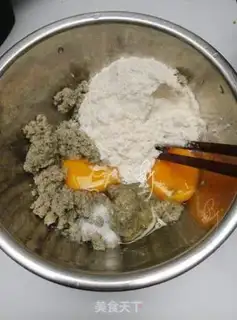 Make Ham bean slag pancakes step 6