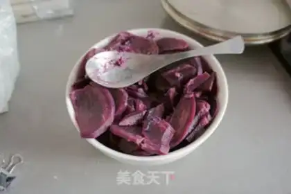 Make Banana potato rice step 2