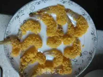 Make Gold phoenix shrimp step 3