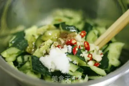 Make Cold cucumber step 3