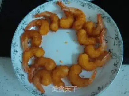 Make Gold phoenix shrimp step 5