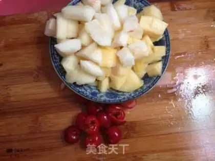 Make Summer sweet mango round step 2