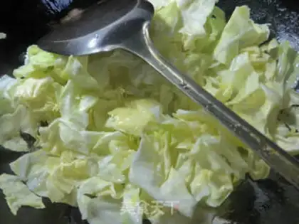 Make Frozen tofu with cabbage step 2