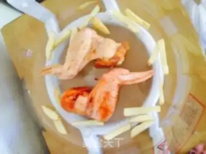 Make Black pepper wings in Orleans step 2
