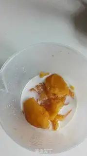 Make Mango pudding step 0