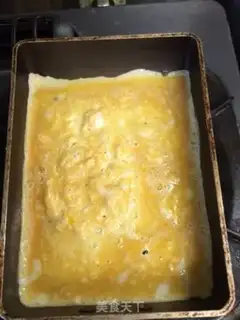Make Japanese egg rolls step 4