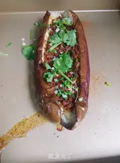 Make Garlic pasta roast eggplant step 9