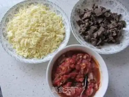 Make Beef bottom pizza step 13