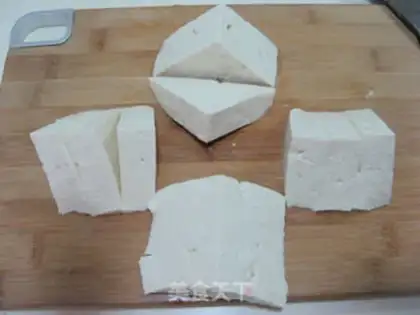 Make Fried tofu step 4