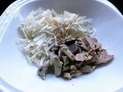 Make Chicken tofu step 0