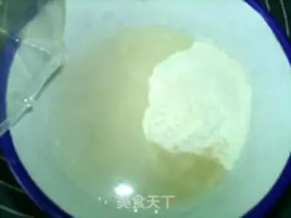 Make Polish yeast, Focasha step 1