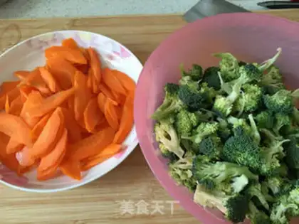 Make Garlic broccoli step 0