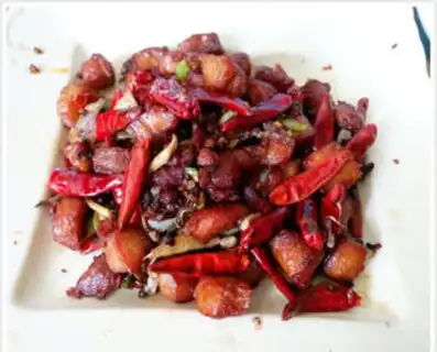 Make Spicy chicken step 7