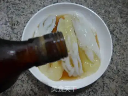 Make Eggs and squid eggs step 1