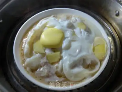 Make Eggs and squid eggs step 4