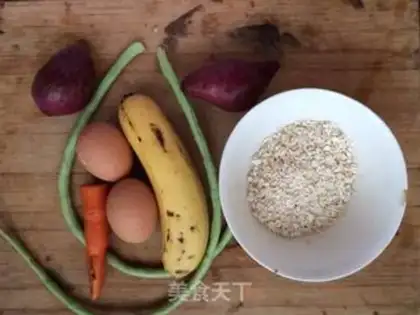 Make Five-colour potato oatmeal step 0