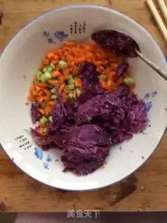 Make Five-colour potato oatmeal step 2